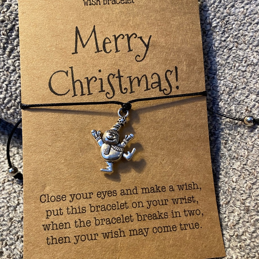 Make A Wish Bracelet - Merry Christmas #55
